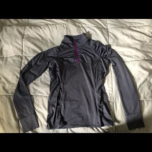 Athleta 3/4 zip up top